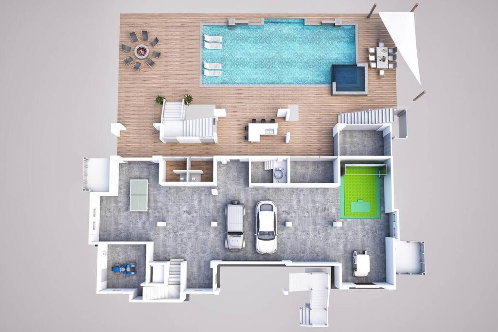 New Waterfront Home With Deep Water Dock Isle of Palms Luaran gambar